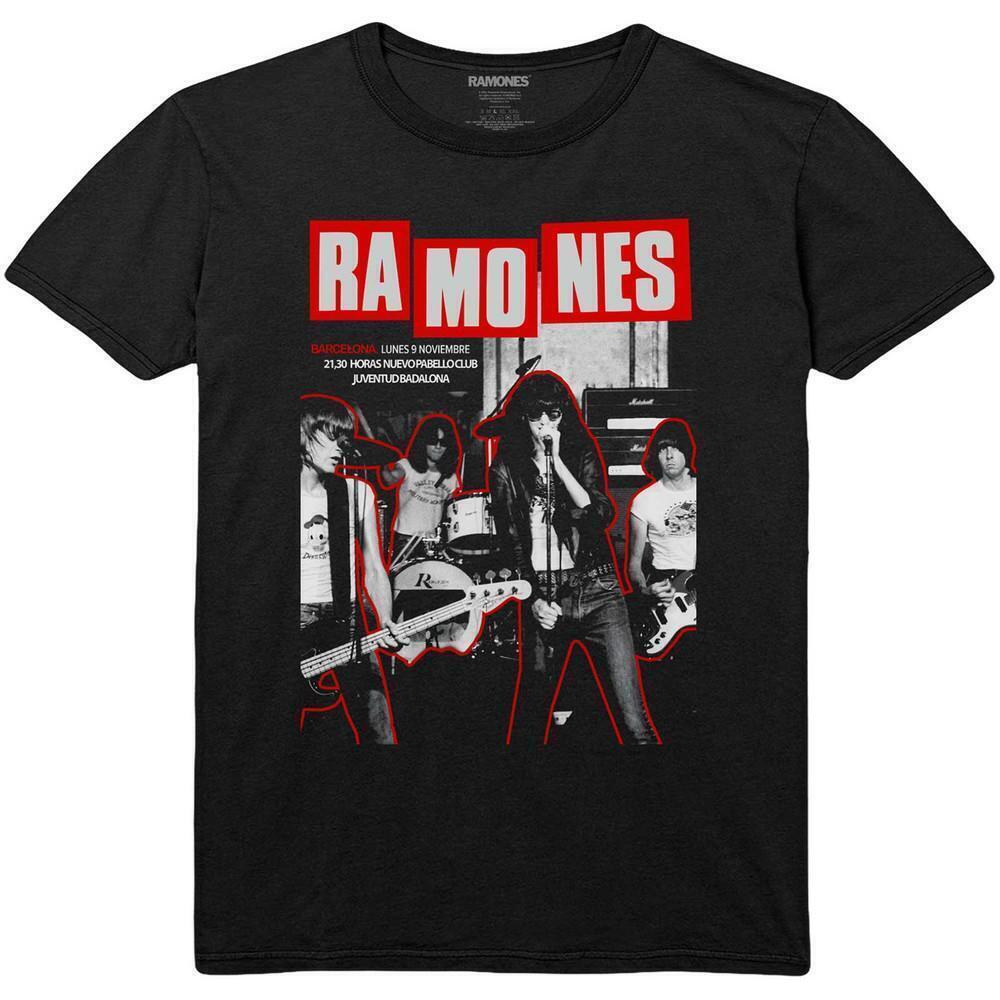 Ramones Unisex T Shirt Barcelona